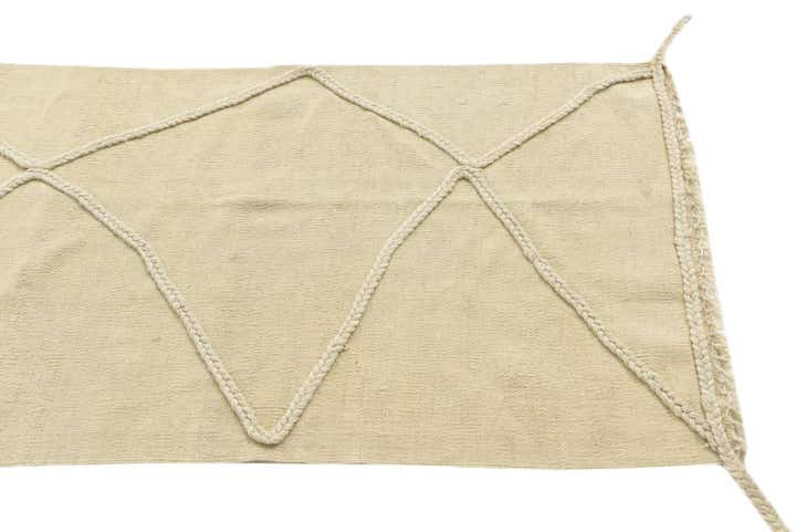 2' 5 x 8' 2 Hand Knotted Moroccan Wool Runner Rug