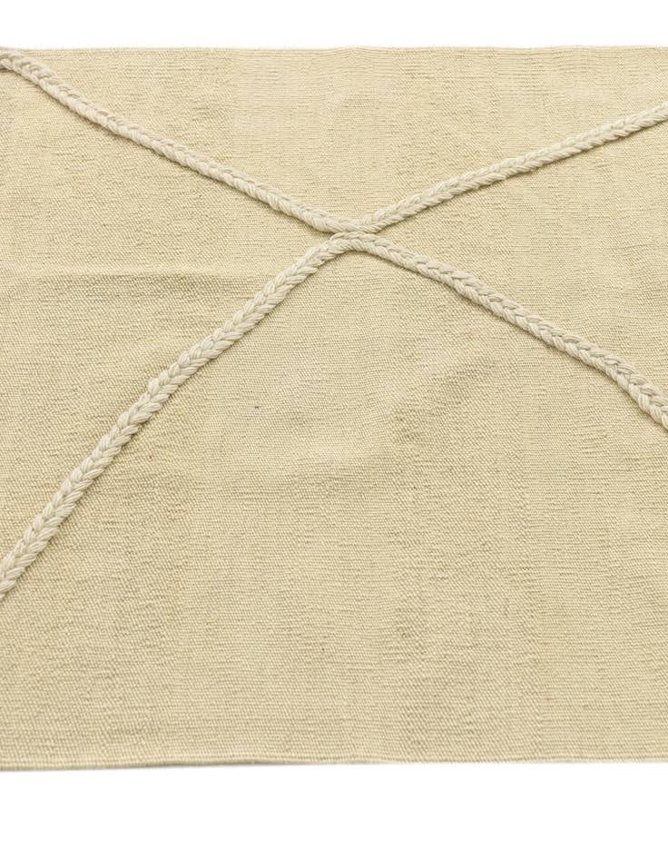 Detail image of 2' 5 x 8' 2  Hand Knotted Moroccan Wool Runner Rug