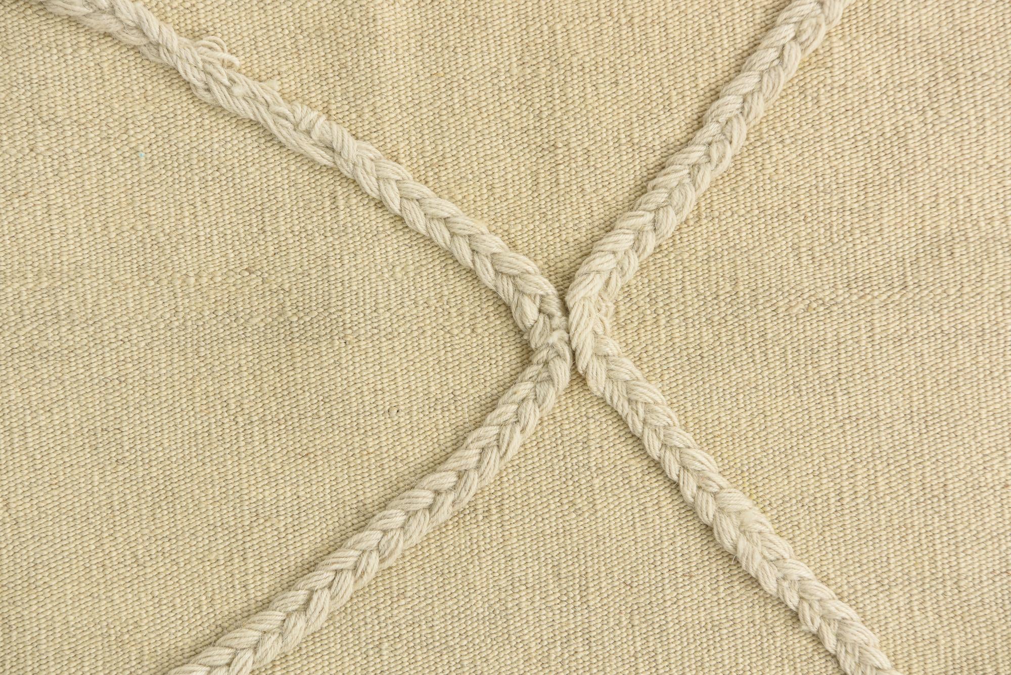 2' 5 x 8' 2 Hand Knotted Moroccan Wool Runner Rug