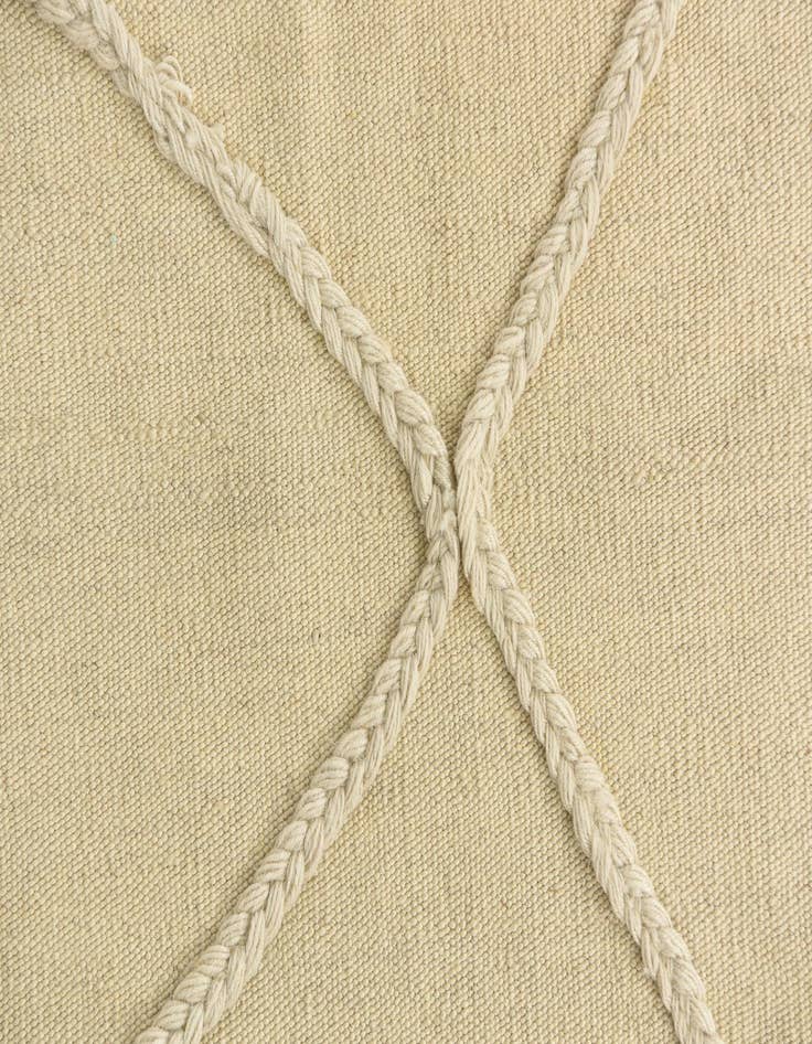 Detail image of 2' 5 x 8' 2  Hand Knotted Moroccan Wool Runner Rug