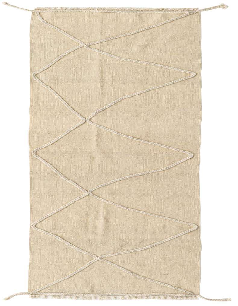 2' 5 x 8' 2 Hand Knotted Moroccan Wool Runner Rug