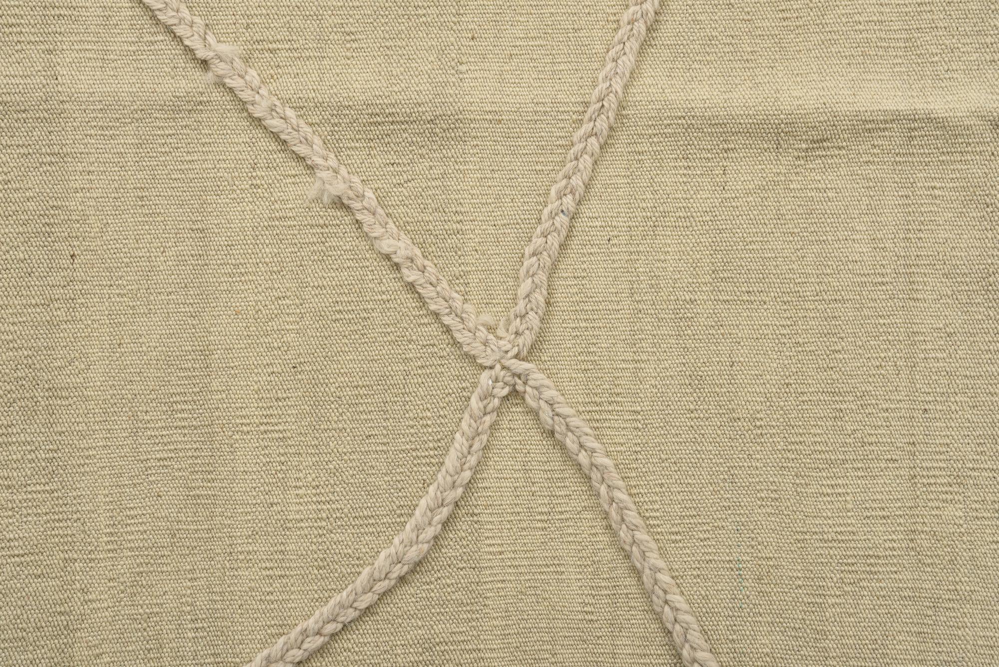2' 6 x 8' 4 Hand Knotted Moroccan Wool Runner Rug