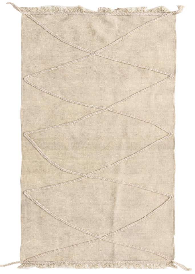 2' 6 x 8' 4 Hand Knotted Moroccan Wool Runner Rug