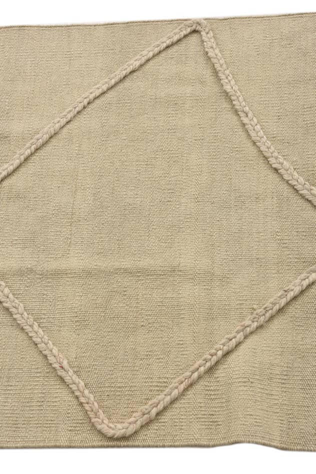 Detail image of 2' 4 x 8' 2 Hand Knotted Moroccan Wool Runner Rug