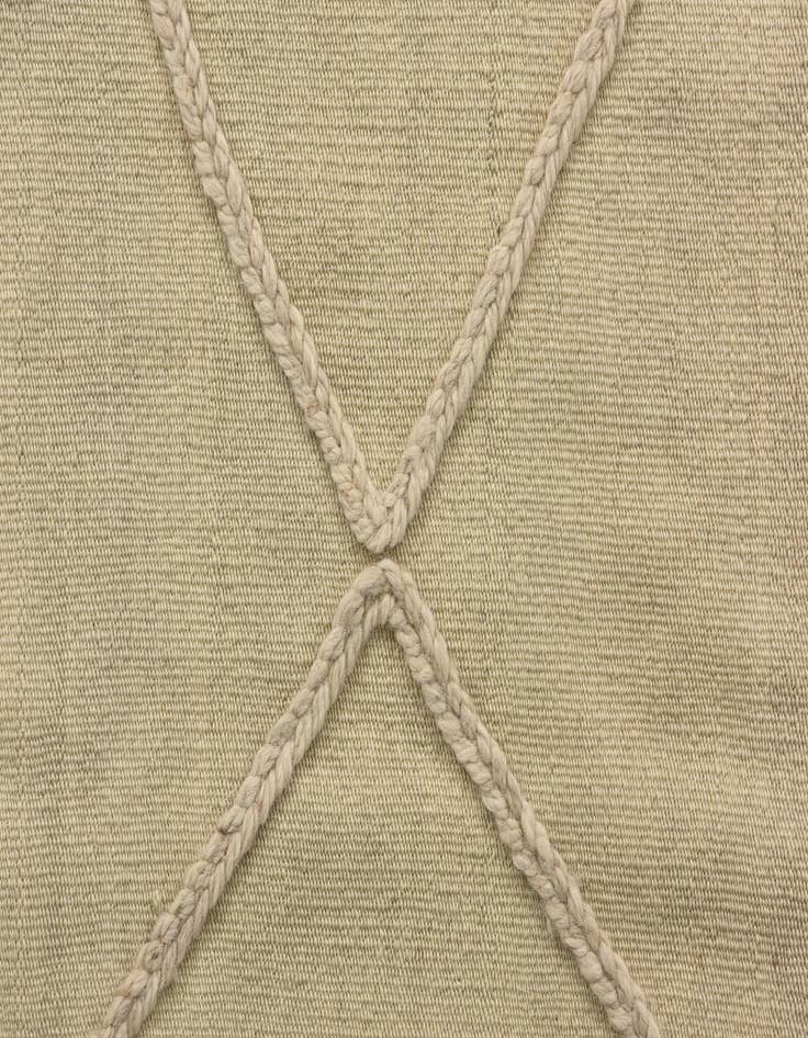 Detail image of 2' 4 x 8' 2  Hand Knotted Moroccan Wool Runner Rug