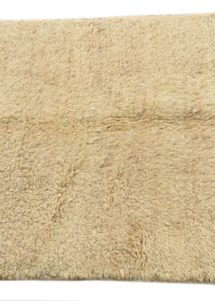 2' 5 x 4' 8 Hand Knotted Moroccan Wool Runner Rug