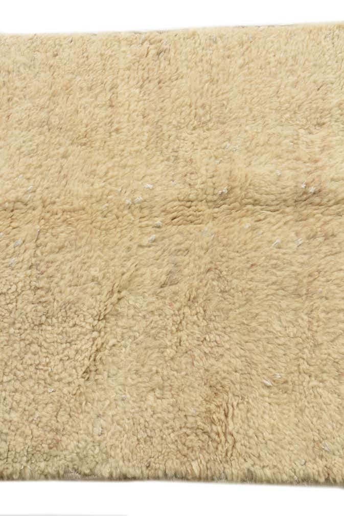 2' 5 x 4' 8 Hand Knotted Moroccan Wool Runner Rug