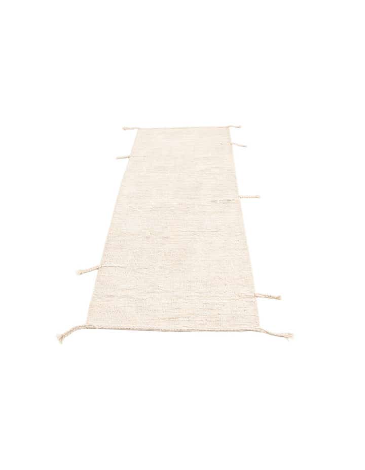 2' 8 x 6' 1 Hand Knotted Moroccan Wool Runner Rug