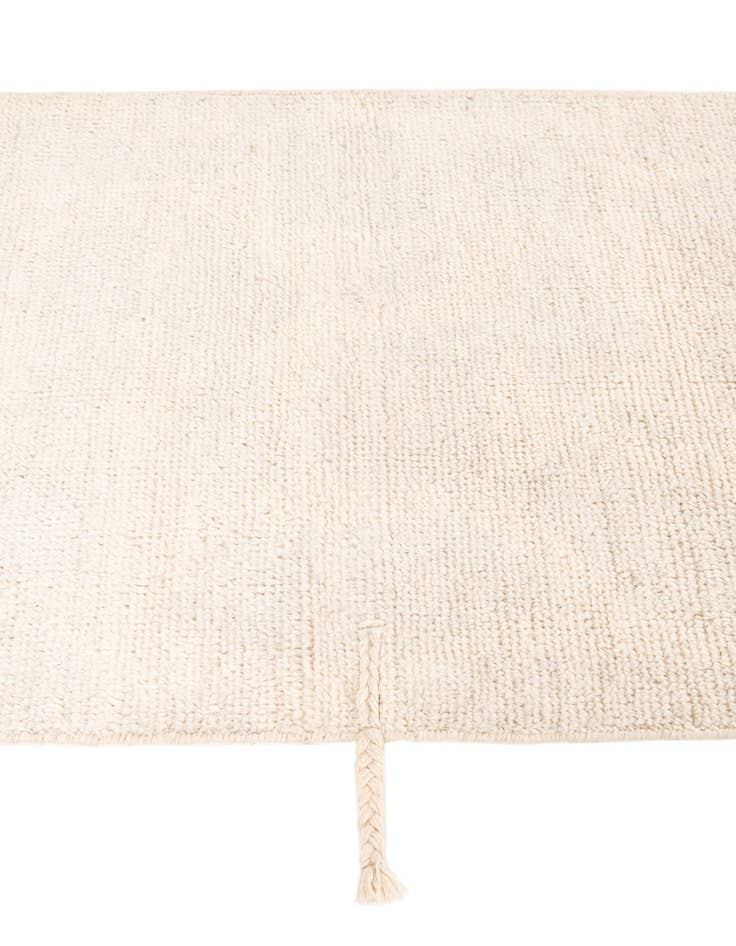 Detail image of 2' 8 x 6' 1  Hand Knotted Moroccan Wool Runner Rug