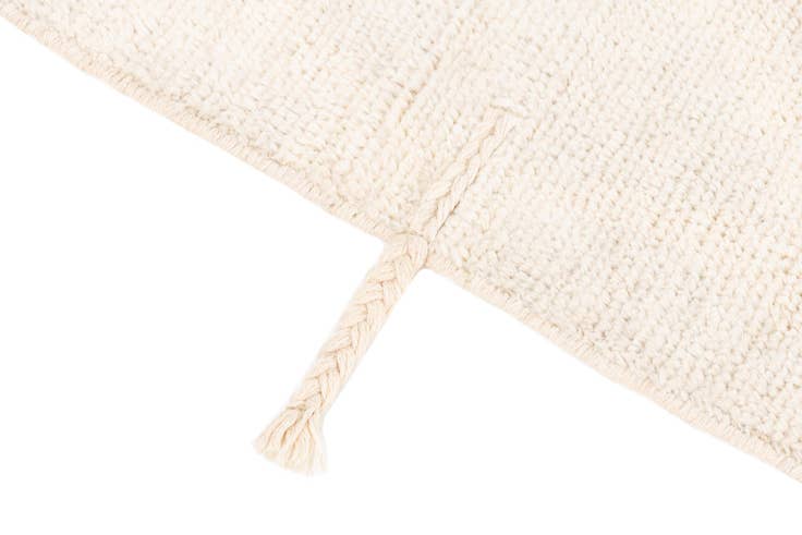 Detail image of 2' 8 x 6' 1 Hand Knotted Moroccan Wool Runner Rug