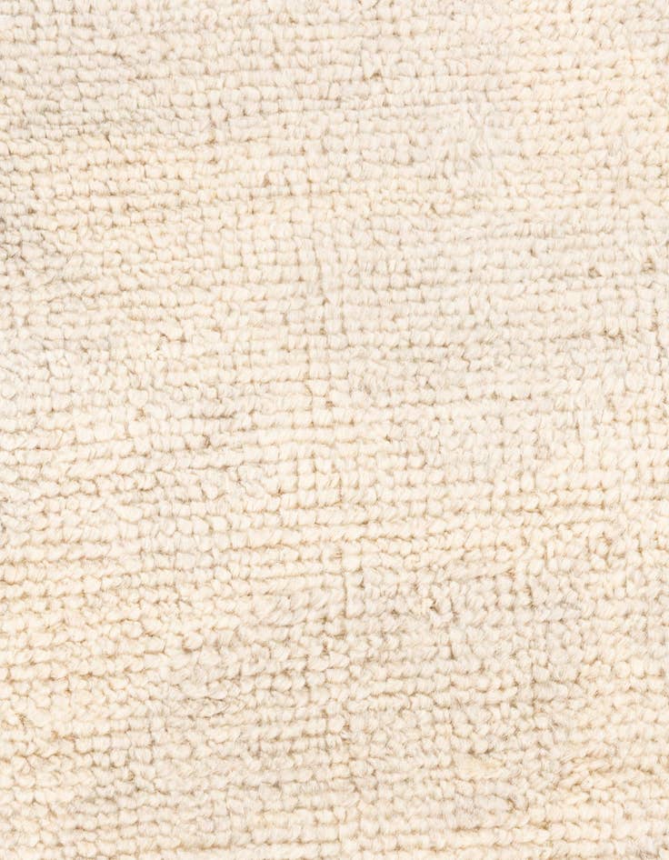 Detail image of 2' 8 x 6' 1  Hand Knotted Moroccan Wool Runner Rug