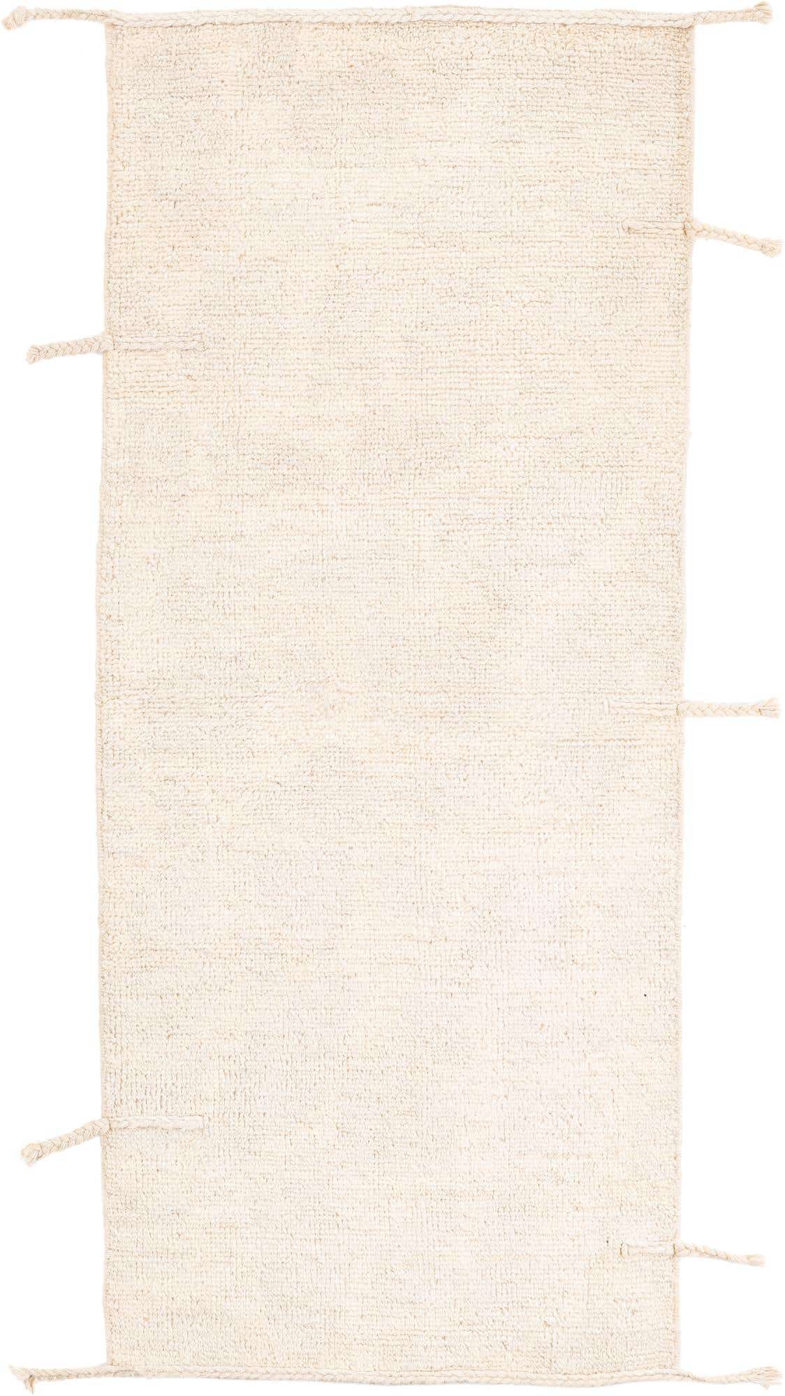 2' 8 x 6' 1 Hand Knotted Moroccan Wool Runner Rug