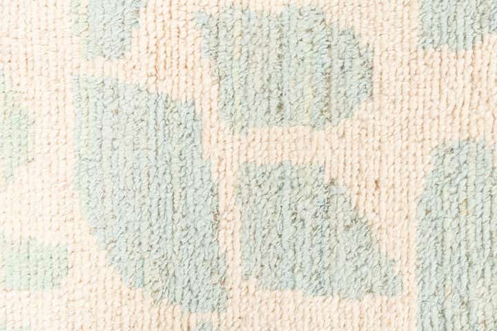 2' 6 x 6' Hand Knotted Moroccan Wool Runner Rug