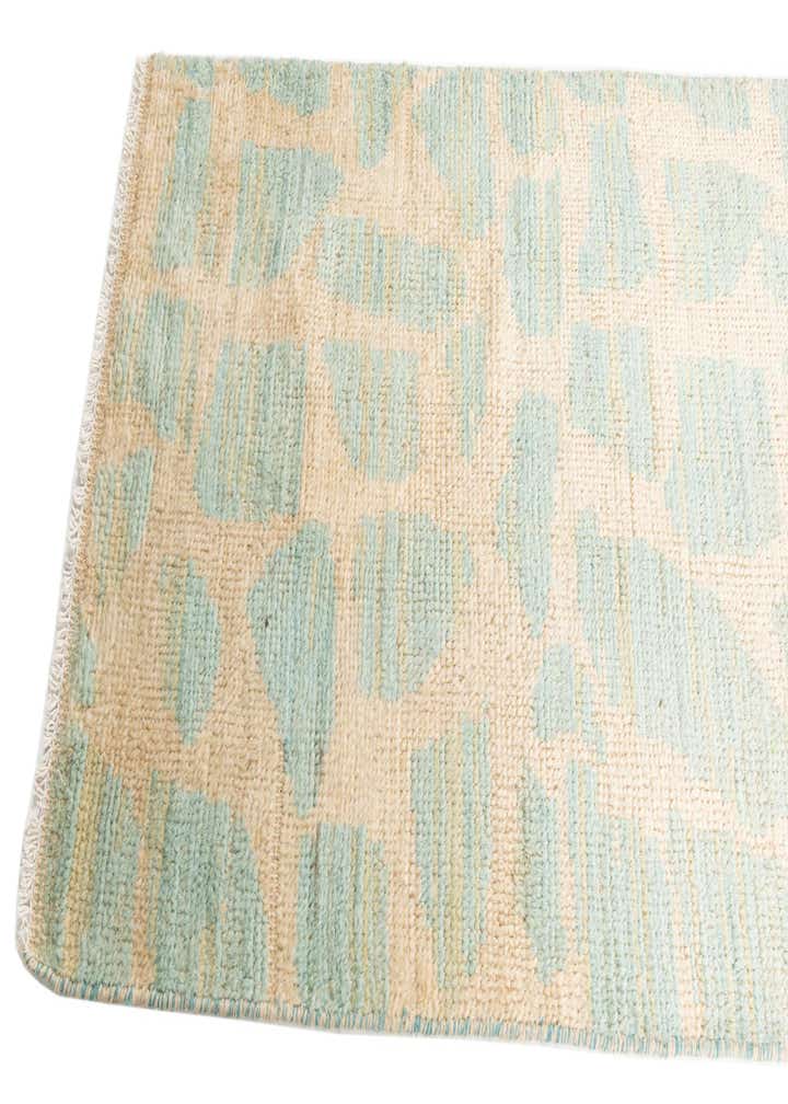 2' 5 x 9' 10 Hand Knotted Moroccan Wool Runner Rug