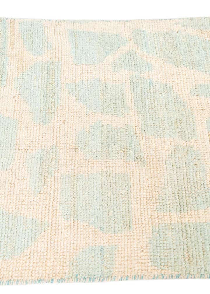 2' 5 x 9' 10 Hand Knotted Moroccan Wool Runner Rug