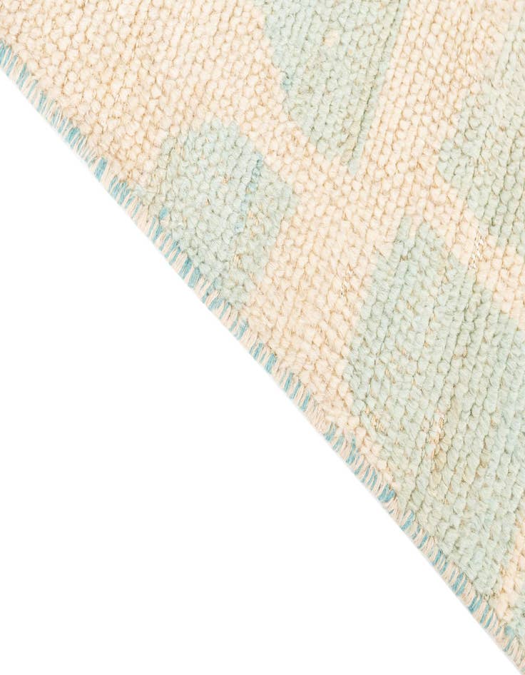 Detail image of 2' 5 x 9' 10  Hand Knotted Moroccan Wool Runner Rug