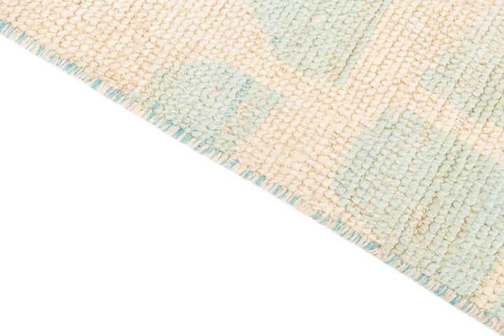 2' 5 x 9' 10 Hand Knotted Moroccan Wool Runner Rug