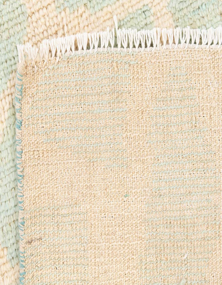 Detail image of 2' 5 x 9' 10  Hand Knotted Moroccan Wool Runner Rug
