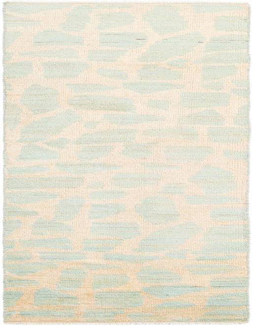 Detail image of 2' 5 x 9' 10 Hand Knotted Moroccan Wool Runner Rug