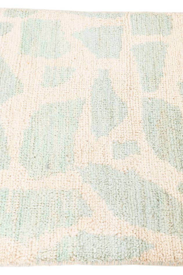 Detail image of 2' 6 x 6' Hand Knotted Moroccan Wool Runner Rug