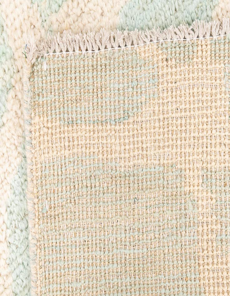 Detail image of 2' 6 x 6'  Hand Knotted Moroccan Wool Runner Rug