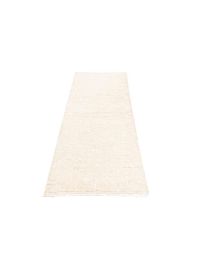 2' 7 x 6' 1 Hand Knotted Moroccan Wool Runner Rug