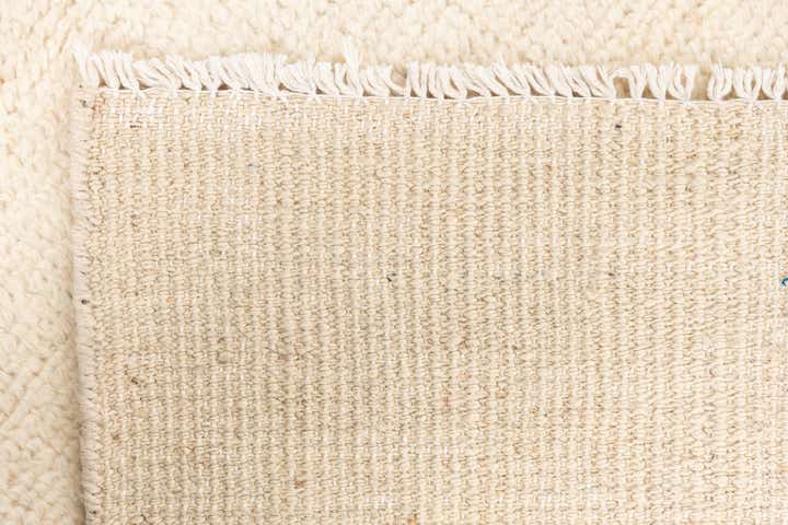 2' 7 x 6' 1 Hand Knotted Moroccan Wool Runner Rug