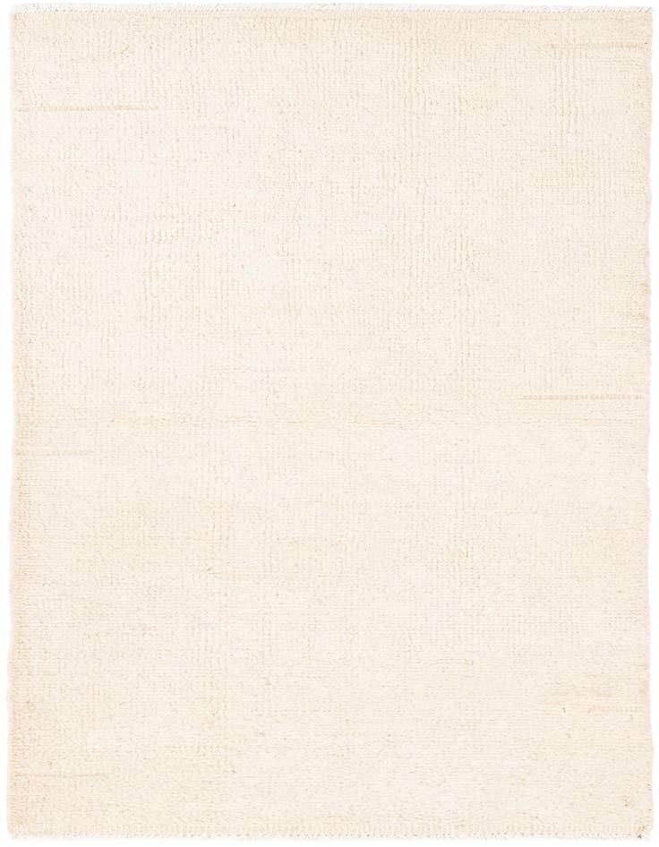 Detail image of 2' 7 x 6' 1 Hand Knotted Moroccan Wool Runner Rug