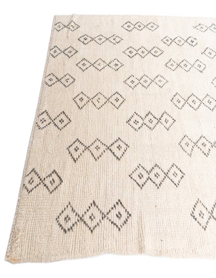 Detail image of 5' x 16' 8 Hand Knotted Moroccan Wool Runner Rug