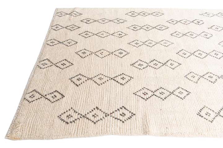 5' x 16' 8 Hand Knotted Moroccan Wool Runner Rug