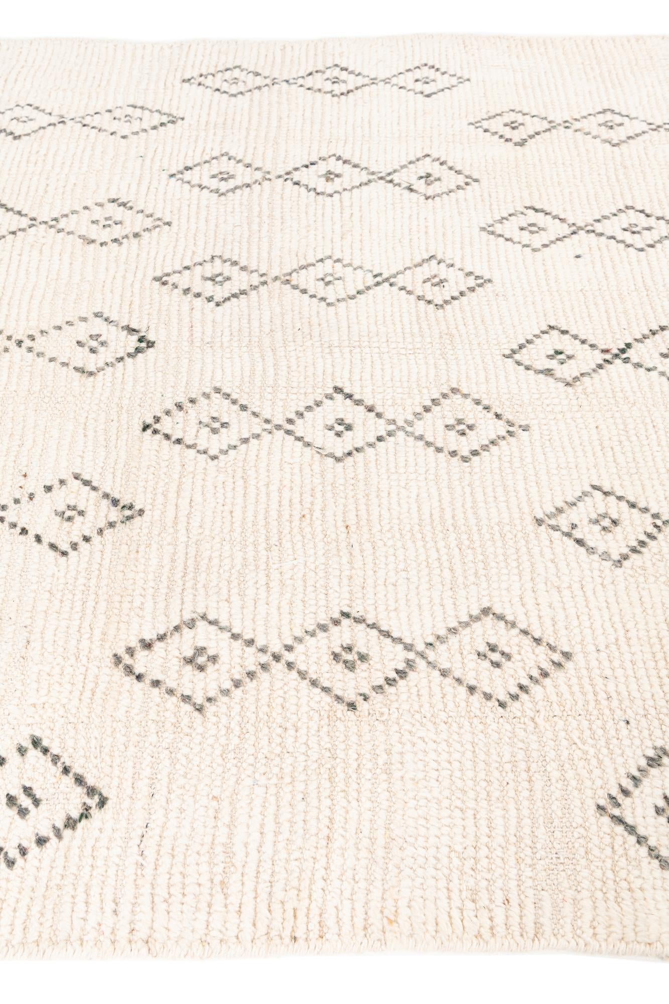 5' x 16' 8 Hand Knotted Moroccan Wool Runner Rug