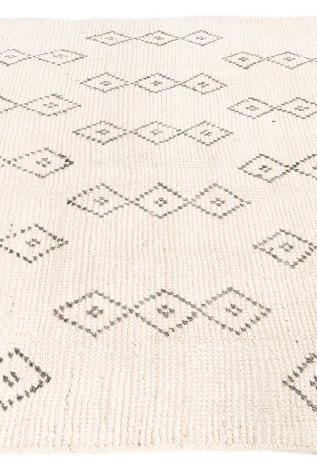 Detail image of 5' x 16' 8 Hand Knotted Moroccan Wool Runner Rug