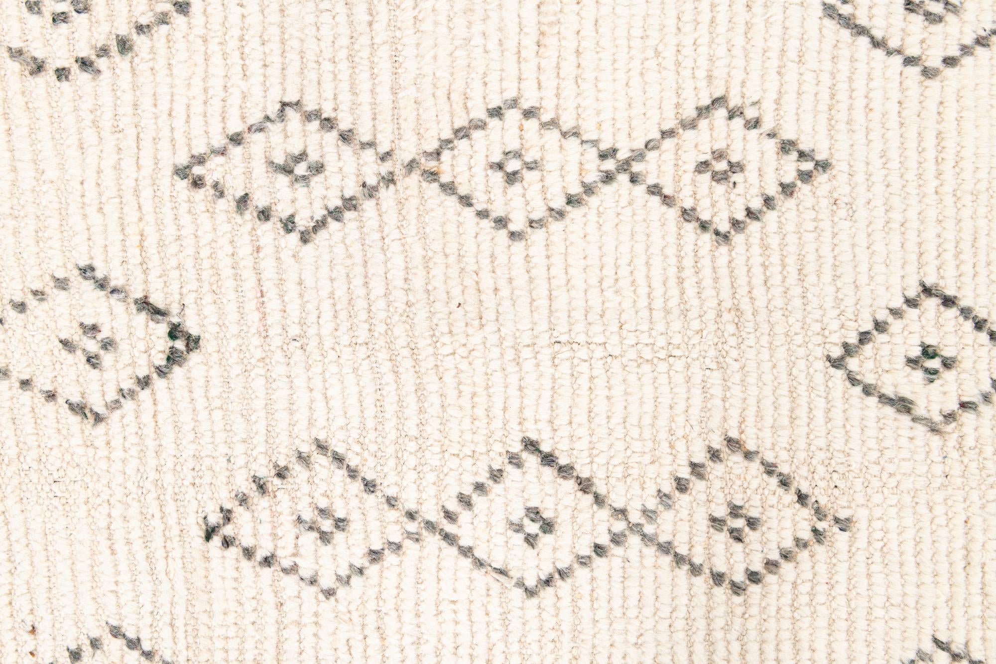 5' x 16' 8 Hand Knotted Moroccan Wool Runner Rug