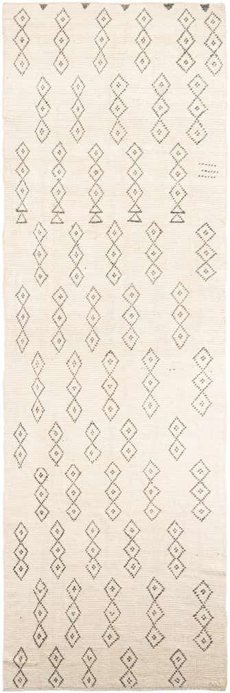 5' x 16' 8 Hand Knotted Moroccan Wool Runner Rug