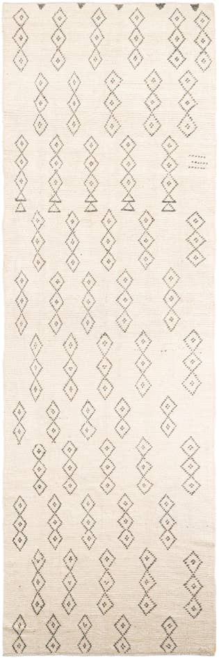 Detail image of 5' x 16' 8 Hand Knotted Moroccan Wool Runner Rug