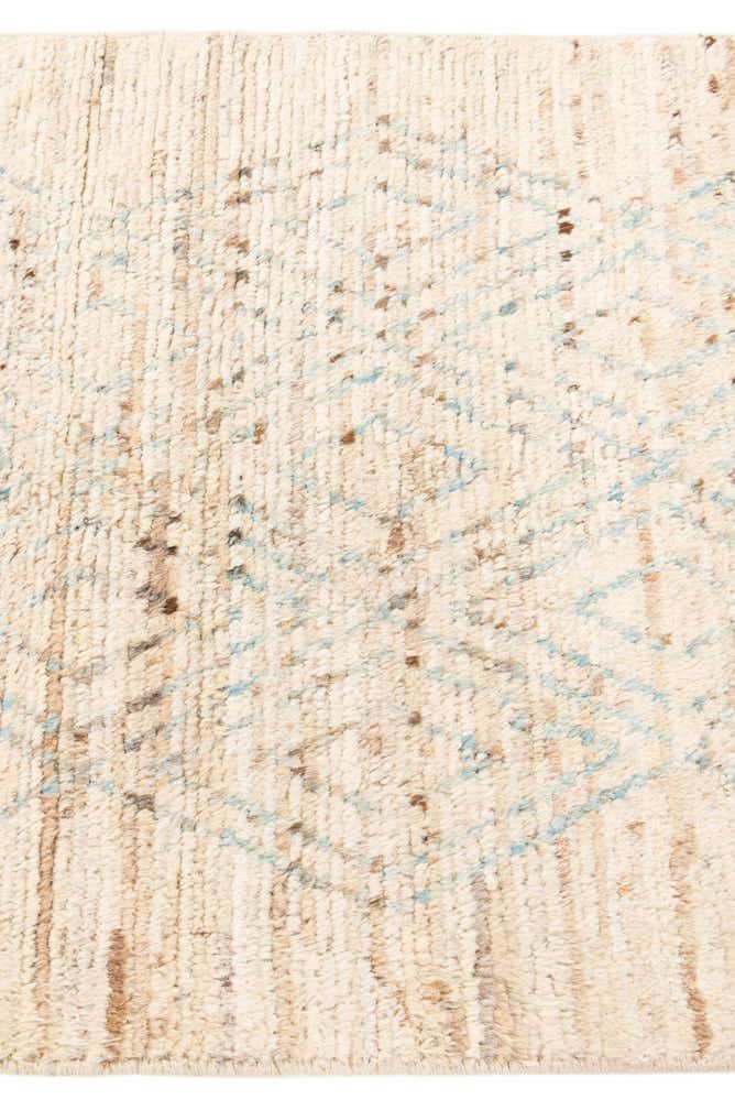3' 1 x 16' Hand Knotted Moroccan Wool Runner Rug