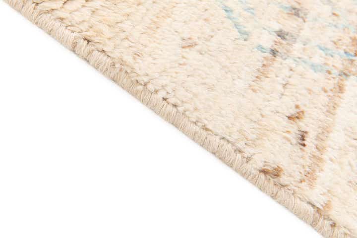 3' 1 x 16' Hand Knotted Moroccan Wool Runner Rug