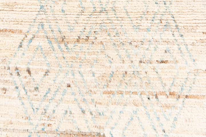 3' 1 x 16' Hand Knotted Moroccan Wool Runner Rug