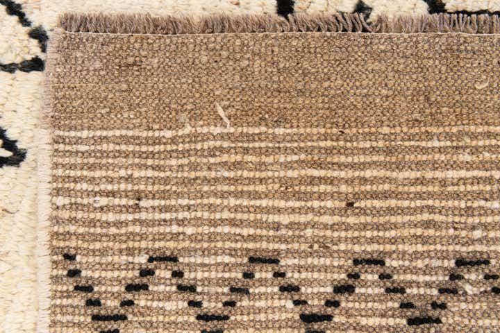 3' 2 x 16' 4 Hand Knotted Moroccan Wool Runner Rug