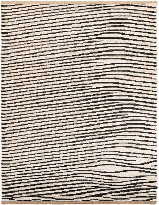 Detail image of 3' 7 x 14' 10 Hand Knotted Moroccan Wool Runner Rug