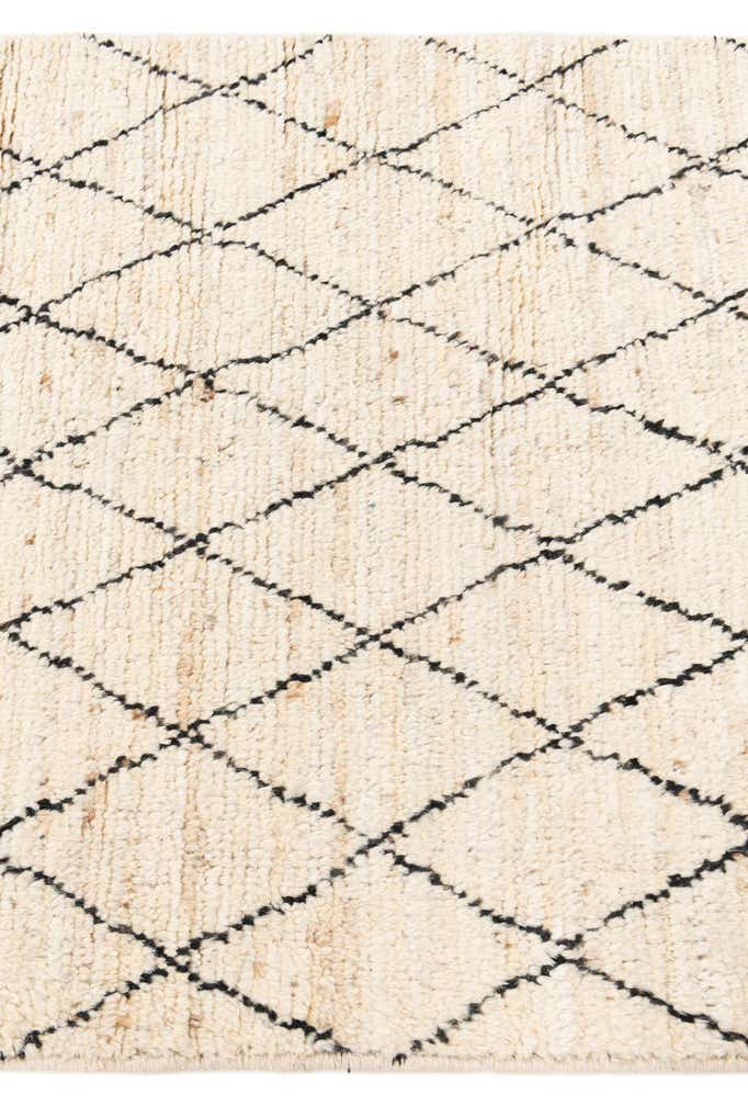3' 2 x 15' 10 Hand Knotted Moroccan Wool Runner Rug