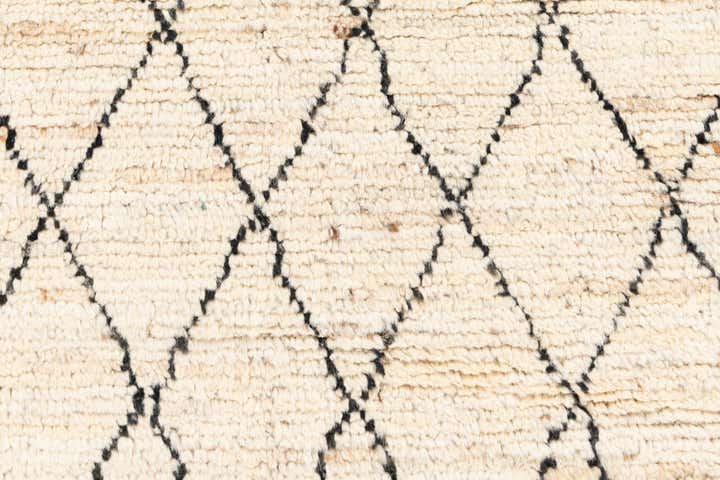 3' 2 x 15' 10 Hand Knotted Moroccan Wool Runner Rug