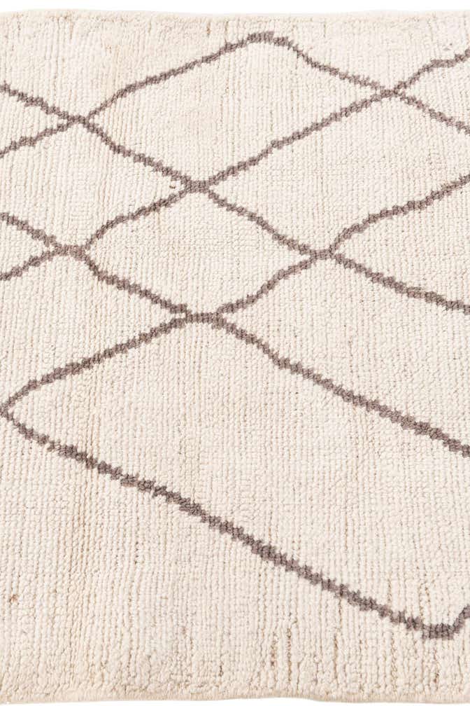 2' 8 x 12' Hand Knotted Moroccan Wool Runner Rug