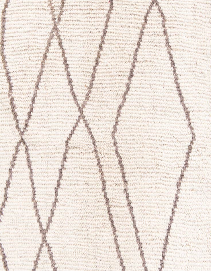 Detail image of 2' 8 x 12' Hand Knotted Moroccan Wool Runner Rug