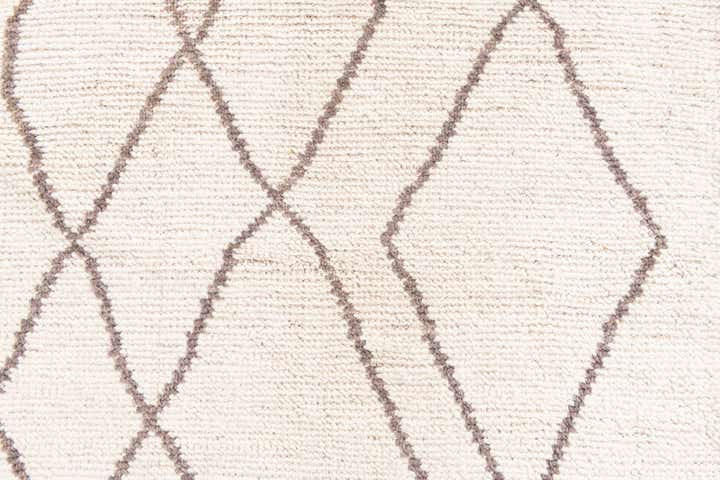 2' 8 x 12' Hand Knotted Moroccan Wool Runner Rug