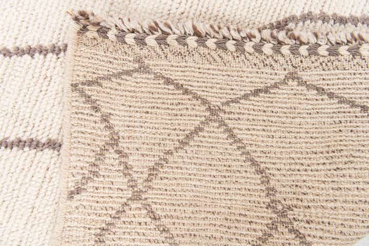 2' 8 x 12' Hand Knotted Moroccan Wool Runner Rug
