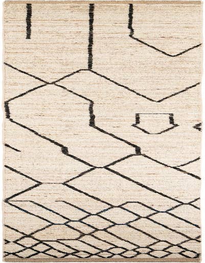 Detail image of 2' x 15' 3 Hand Knotted Moroccan Wool Runner Rug