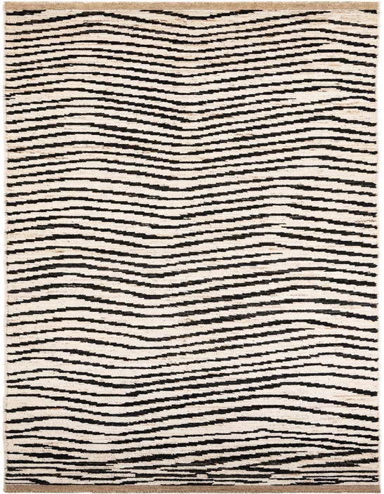 Detail image of 4' x 14' 10 Hand Knotted Moroccan Wool Runner Rug