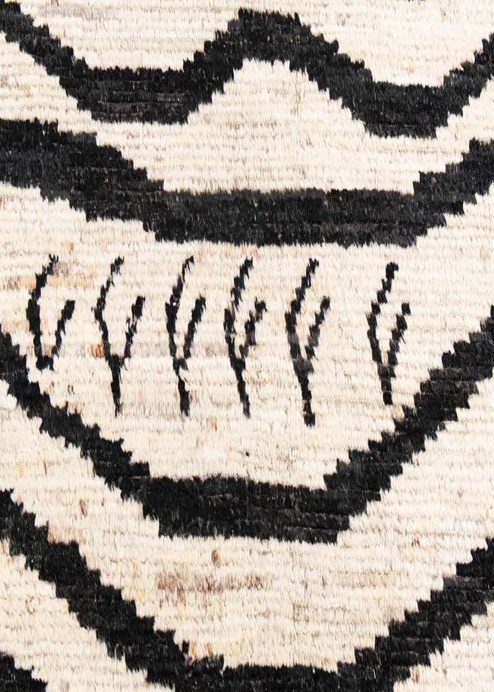 5' x 14' Hand Knotted Moroccan Wool Runner Rug
