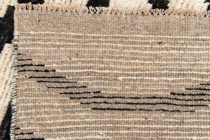 5' x 14' Hand Knotted Moroccan Wool Runner Rug